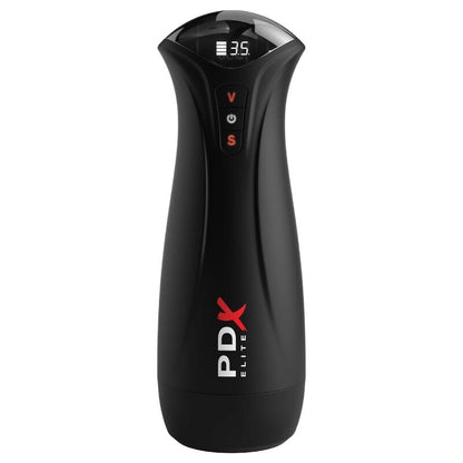 PDX ELITE - FAP-GASM CLEAR MASTURBADOR MASCULINO COM SUCÇÃO INTERMITENTE - Infernum Store