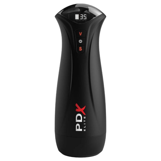 PDX ELITE - FAP-GASM CLEAR MASTURBADOR MASCULINO COM SUCÇÃO INTERMITENTE - Infernum Store