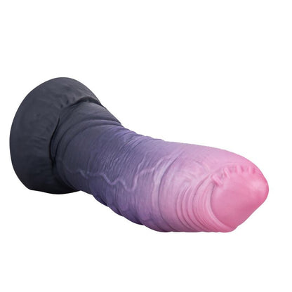 POWER MONSTERS - DREADFUL FIEND BICOLOR FANTASY SILICONE DILDO 24 CM Ø 6 CM - Infernum Store