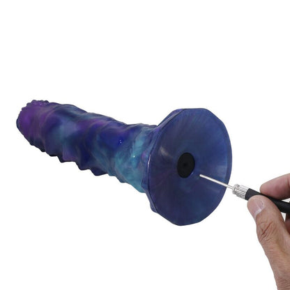 POWER MONSTERS - DUSKWALKER SENTINEL TRICOLOR DILDO DE SILICONE INFLÁVEL FANTASIA 23 CM Ø 5 CM - Infernum Store