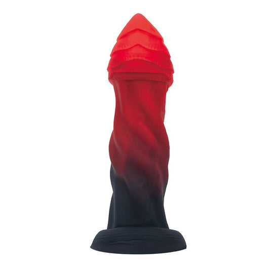 POWER MONSTERS - INFERNAL GOLIATH BICOLOR FANTASY SILICONE DILDO 25 CM Ø 6 CM - Infernum Store