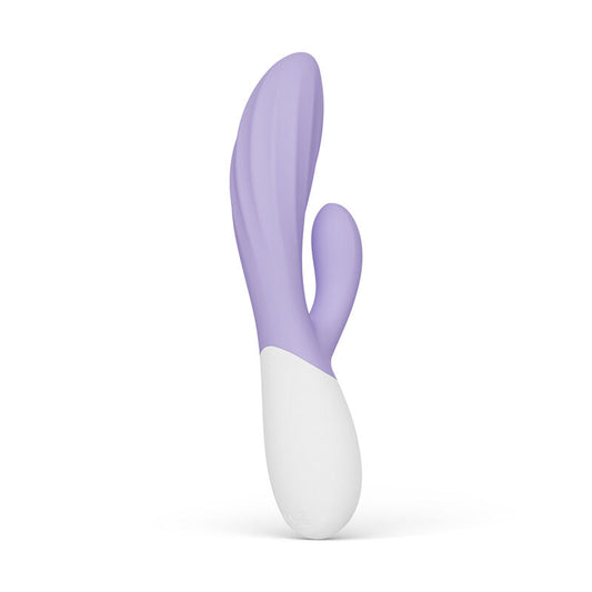 LELO - INA TWIST VIBRADOR DUPLO COELHO PARA PONTO G E CLITÓRIS LAVANDA - Infernum Store