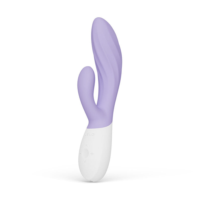 LELO - INA TWIST VIBRADOR DUPLO COELHO PARA PONTO G E CLITÓRIS LAVANDA - Infernum Store