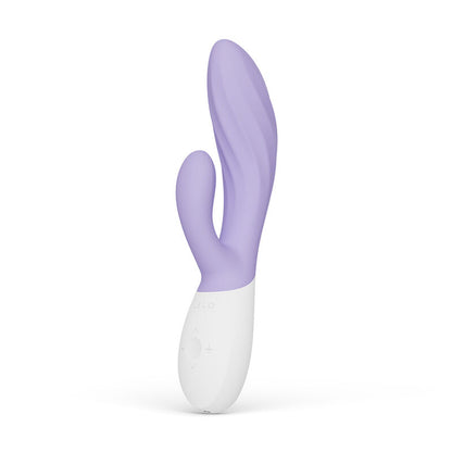 LELO - INA TWIST VIBRADOR DUPLO COELHO PARA PONTO G E CLITÓRIS LAVANDA - Infernum Store