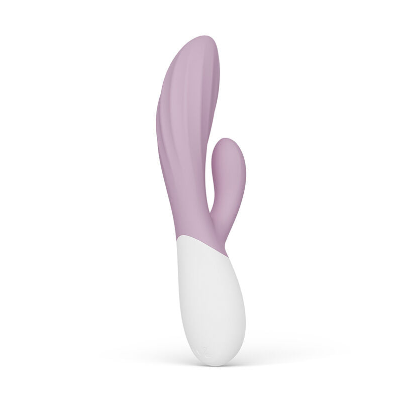 LELO - INA TWIST VIBRADOR DUPLO COELHO PARA PONTO G E CLITÓRIS ROSA - Infernum Store