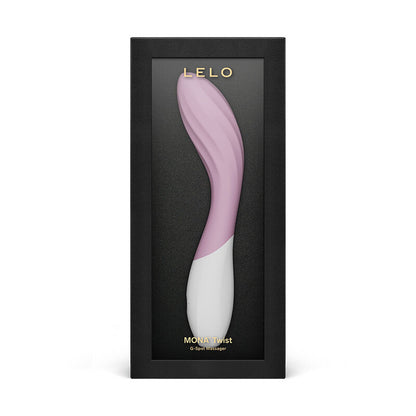 LELO - MONA TWIST VIBRADOR DE PONTO G RECARREGÁVEL COM CONTROLE POR APLICATIVO LAVANDA - Infernum Store
