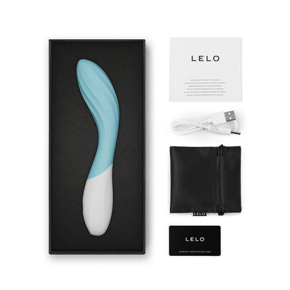 LELO - MONA TWIST VIBRADOR DE PONTO G RECARREGÁVEL COM CONTROLE POR APLICATIVO LAVANDA - Infernum Store