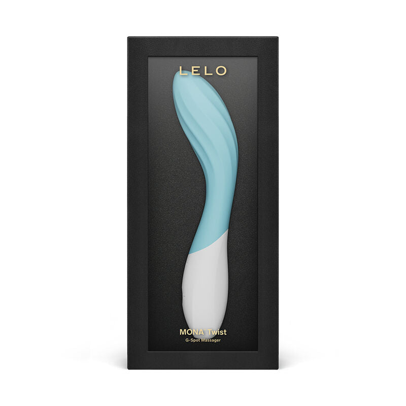 LELO - MONA TWIST VIBRADOR DE PONTO G RECARREGÁVEL COM CONTROLE POR APLICATIVO LAVANDA - Infernum Store