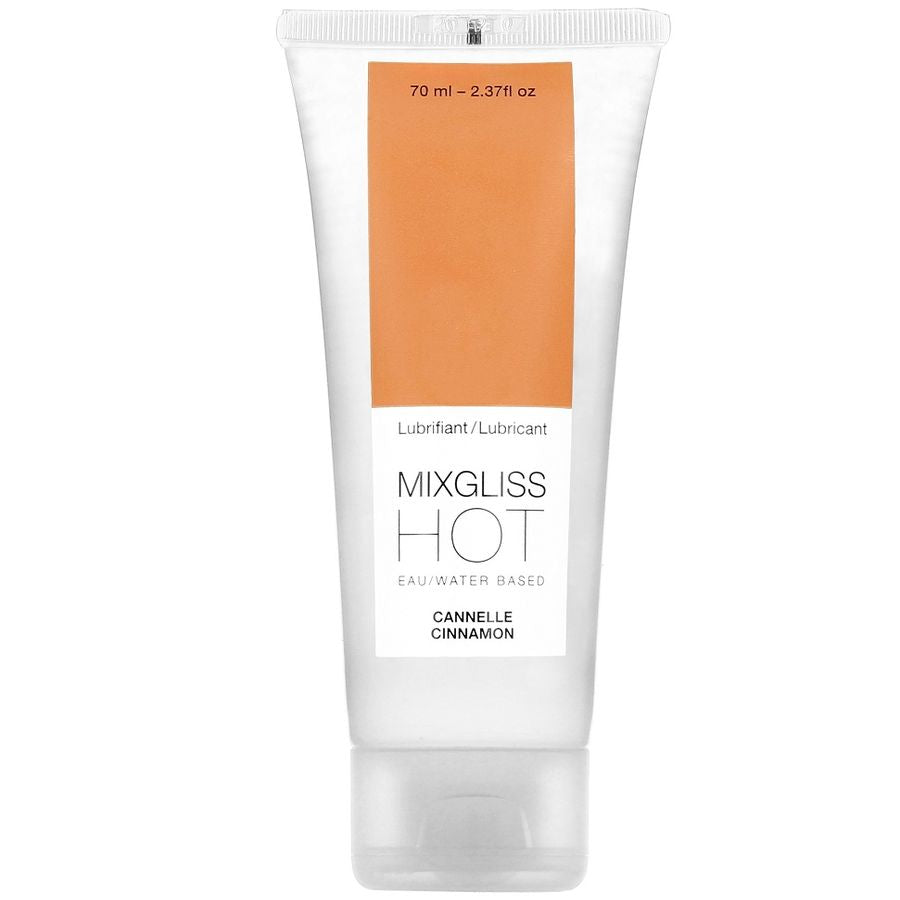 MIXGLISS - LUBRIFICANTE EFEITO CALOR SABOR CANELA 70ML