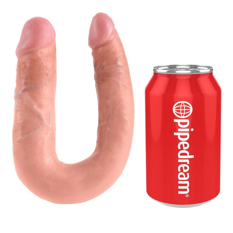 KING COCK - EM FORMA DE U MÉDIO DUPLO PROBLEMA CARNE - Infernum Store