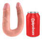KING COCK - EM FORMA DE U MÉDIO DUPLO PROBLEMA CARNE - Infernum Store