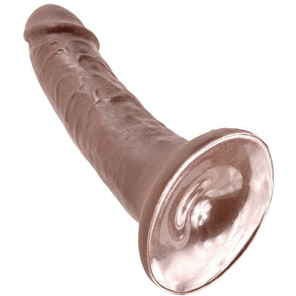 KING COCK - 6" COCK MARROM 15,2 CM - Infernum Store