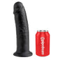 KING COCK - DILDO PRETO 25 CM - Infernum Store