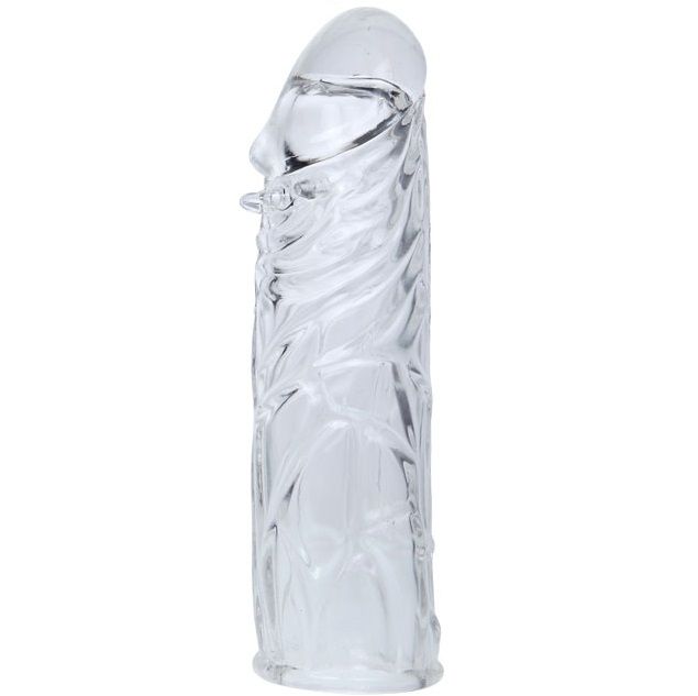 BAILE - TRANSPARENT SILICONE PENIS COVER 13 CM