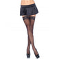 LEG AVENUE - PRETA COM TOP DE RENDA