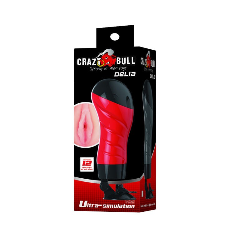 CRAZY BULL - FLORA VAGINA COM BASE MASTURBADOR DE VOZ