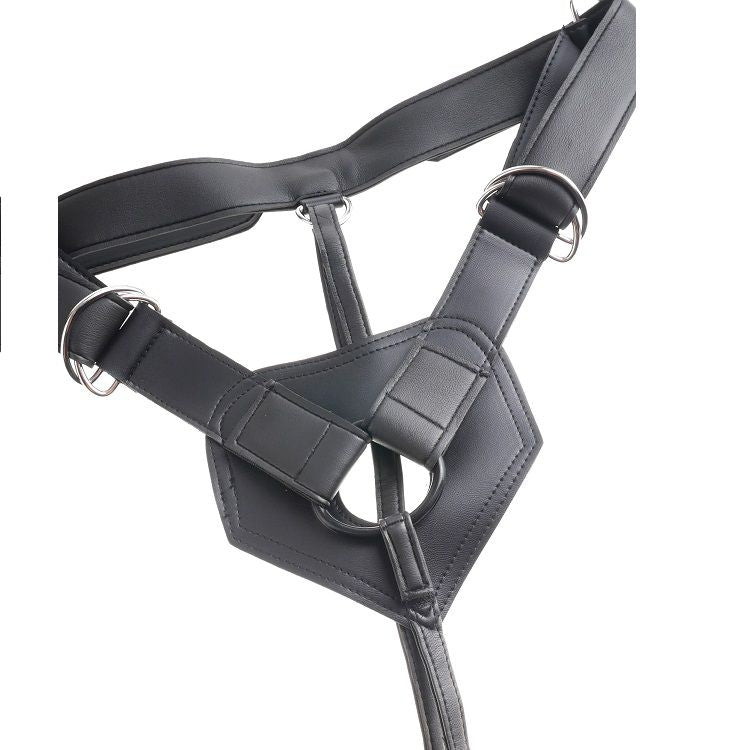 KING COCK HARNESS COM PÊNIS REALISTA 15,20 CM - Infernum Store