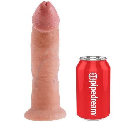 KING COCK - HARNESS COM PÊNIS NATURAL REALISTA 22,9 CM - Infernum Store