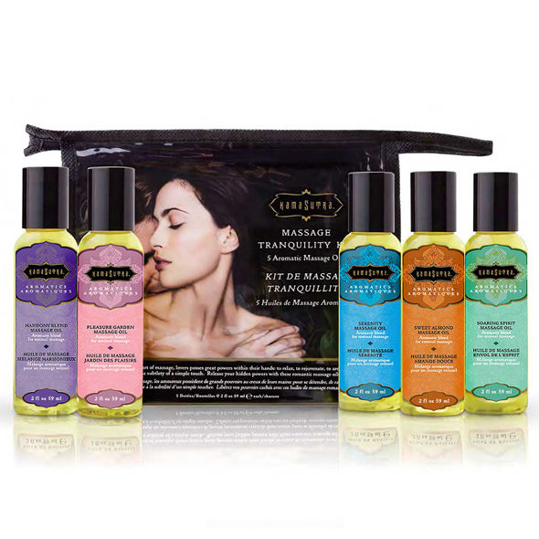 KAMASUTRA - KIT DE MASSAGEM TRANQUILIZANTE - Infernum Store