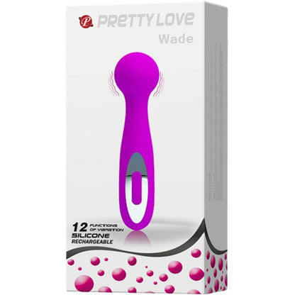 PRETTY LOVE - MASSAGEIRO RECARREGVEL WADE 12 FUNÕES