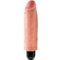 KING COCK - VIBRADOR REALÍSTICO STIFFY 15.24 CM NATURAL - Infernum Store