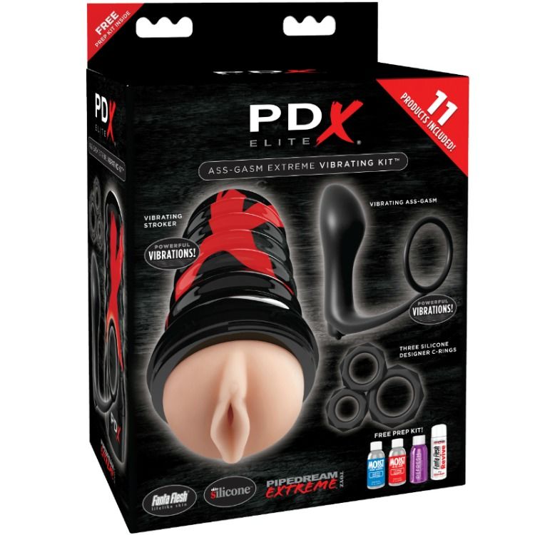 PDX ELITE - KIT ASS-GASM EXPLOSION VAGINA DESIGN - Infernum Store