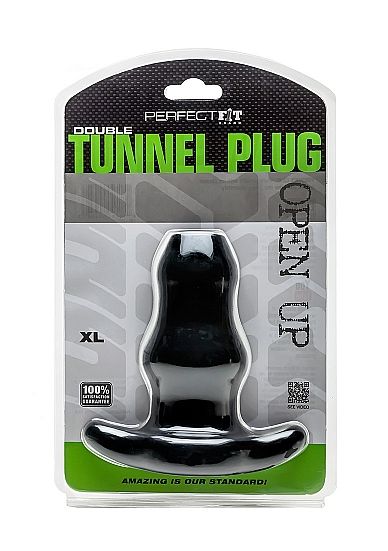 PERFECT FIT BRAND - TUNEL DUPLO PLUG XL GRANDE PRETO