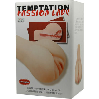 BAILE - MASTURBADOR DE VAGINA 3D PAIXO SENHORA - Infernum Store
