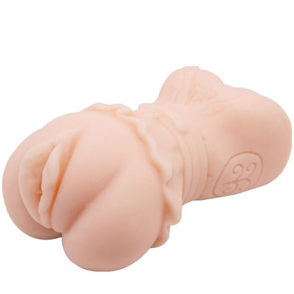 CRAZY BULL - MASTURBADOR DE VAGINA DE PELE DE GUA COM BALAS VIBRANTES