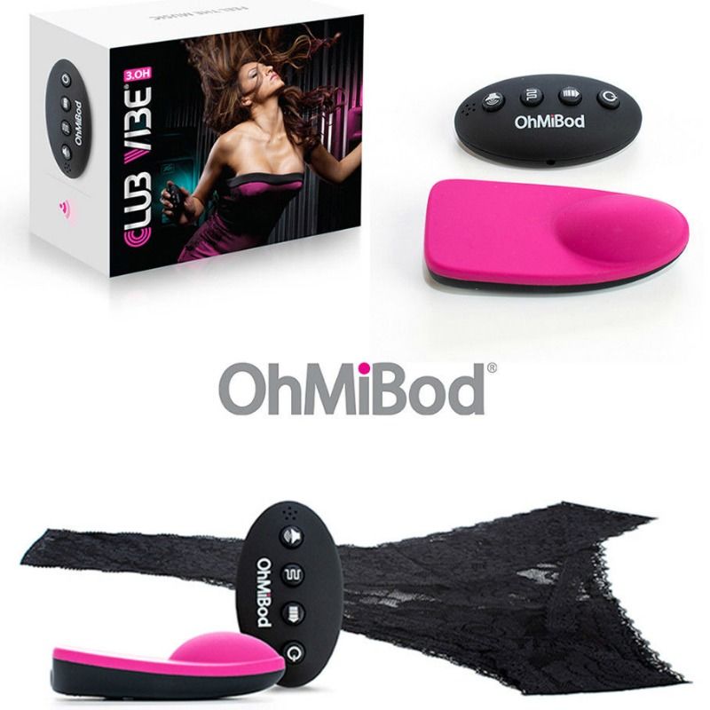 OHMIBOD - CLUB VIBE 3.0H PANTIE COM ESTIMULADOR WIRELESS