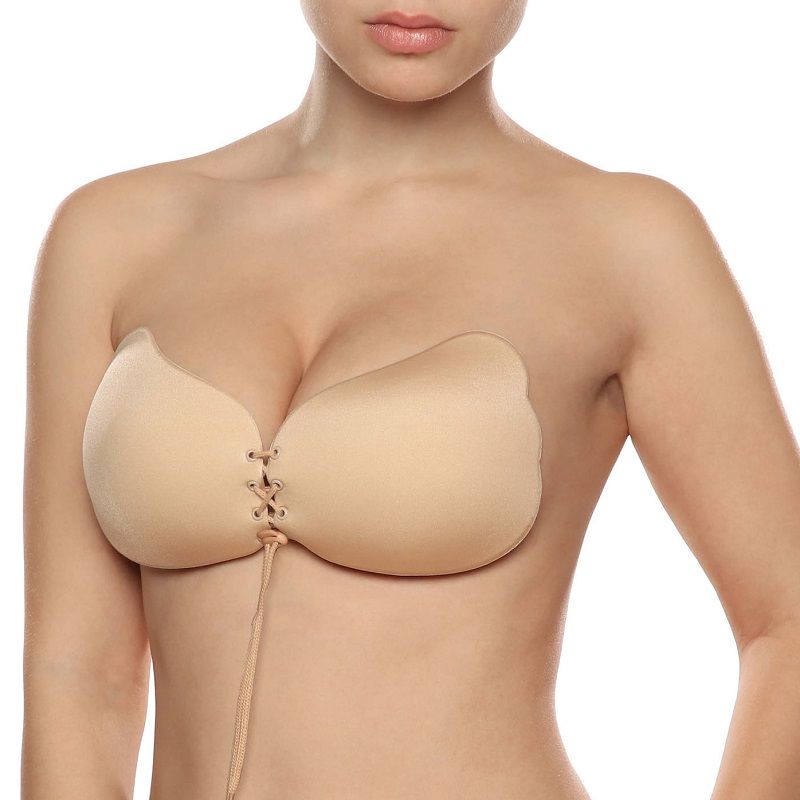 BYE-BRA - LACE-IT APRIMORAMENTO PUSH-UP BEIGE COPO B