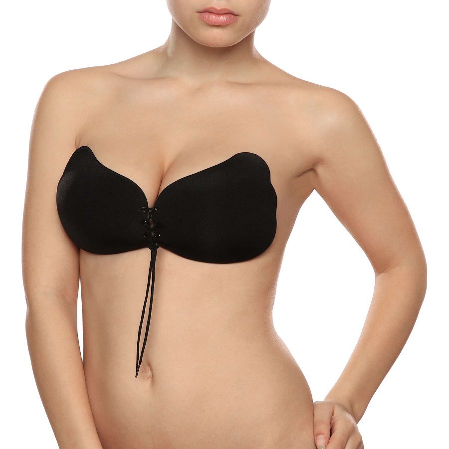 BYE-BRA - LACE-IT APRIMORAMENTO PUSH-UP PRETO COPO C