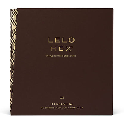 LELO - HEX PRESERVATIVOS RESPEITO XL 36 PACK