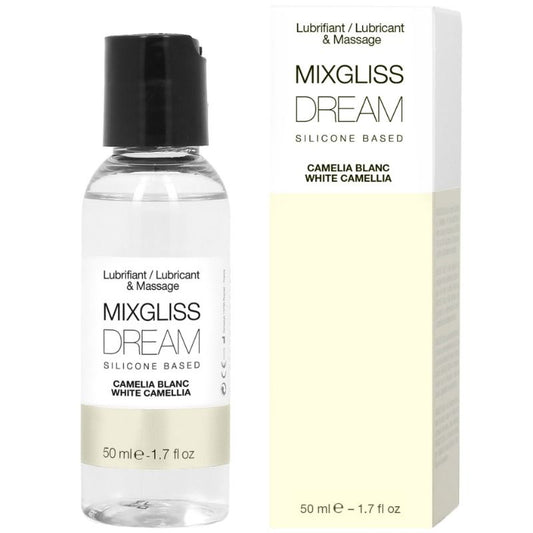 MIXGLISS - DREAM WHITE CAMELIA SILICONE LUBRICANT 50 ML