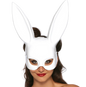 LEG AVENUE - MSCARA DE COELHO MASQUERADE BRANCA
