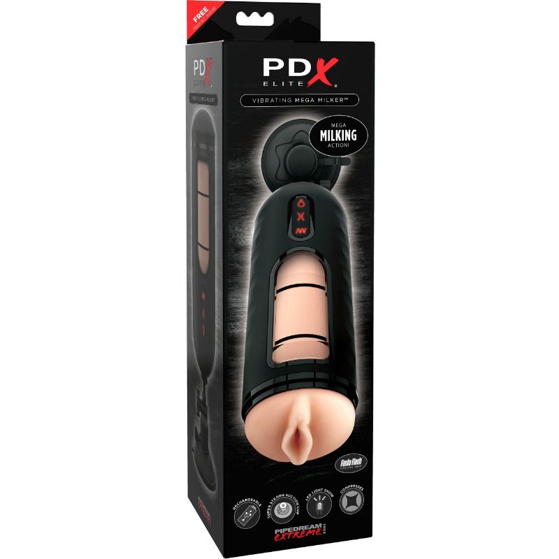 PDX ELITE - VIBRATING MEGA MILKER - Infernum Store
