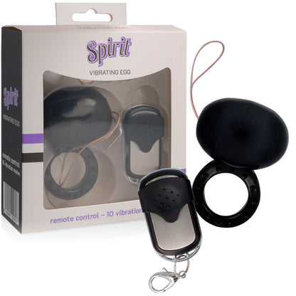 SPIRIT - VIBRADOR DE CONTROLE REMOTO ANEL GALO PRETO