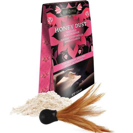 KAMASUTRA - BEIJVEL MORANGO SONHOS EM PÓ 28 GR - Infernum Store