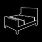FETISH SUBMISSIVE - CONJUNTO DE LAÇOS DE CAMA DE LUXO COM FORRO DE NOPRENE
