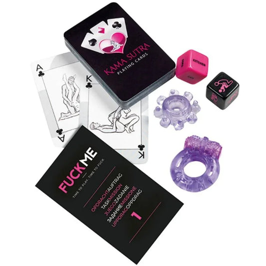 TEASE & PLEASE - CONJUNTO ERÓTICO FODA-ME - Infernum Store