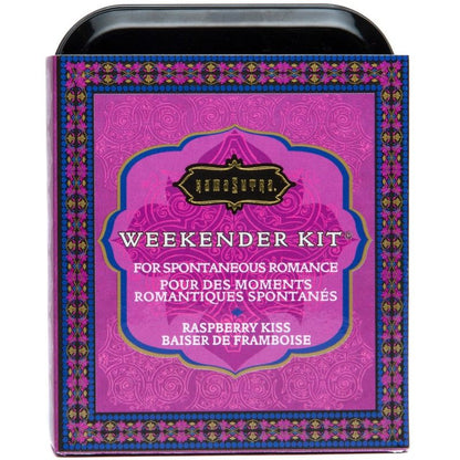 KAMASUTRA - WEEKENDER TIN KIT FRAMBOESA KISS FRAMBOESA - Infernum Store