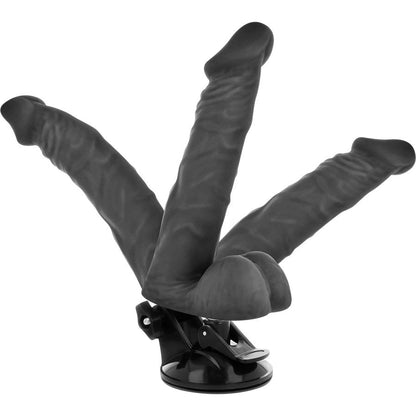 BASECOCK - VIBRADOR ARTICULVEL CONTROLE REMOTO PRETO 20 CM -O- 4.5 CM