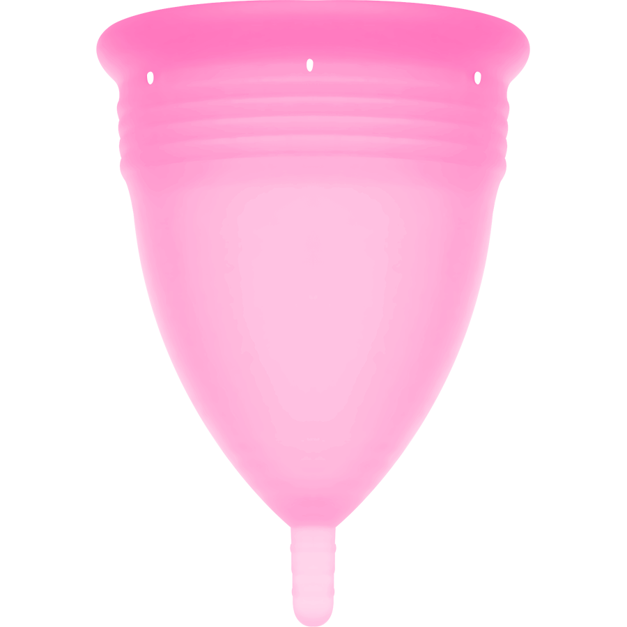 STERCUP - FDA SILICONE MENSTRUAL CUP PINK - SIZE L