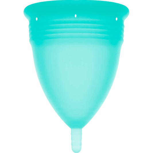 STERCUP - FDA SILICONE MENSTRUAL CUP AQUAMARINE - SIZE S