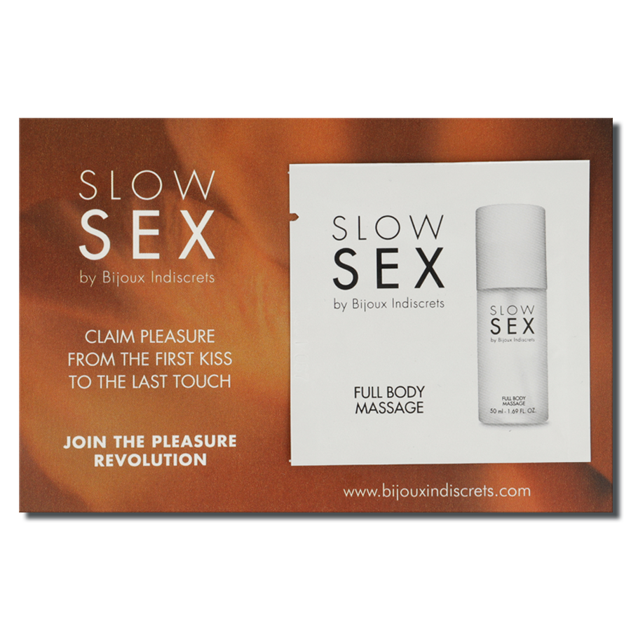 BIJOUX - SLOW SEX FULL BODY MASSAGE MASSAGE GEL 2 ML