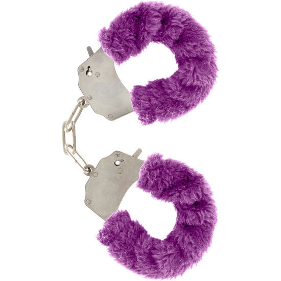 TOYJOY - FURRY FUN CUFFS BONDAGE ROXO