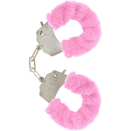 TOYJOY - FURRY FUN CUFFS BONDAGE ROSA