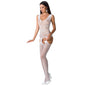 PASSION - WOMAN BS062 BODYSTOCK BRANCO TAMANHO ÚNICO