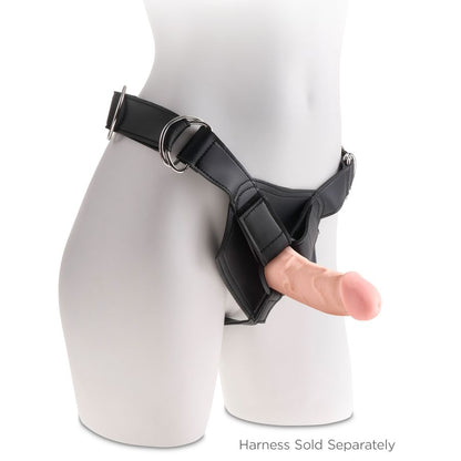 KING COCK - DILDO TRIPLA DENSIDADE 13 CM - Infernum Store