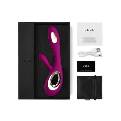 LELO SORAYA WAVE DEEP RABBIT VIBRATOR ROSE